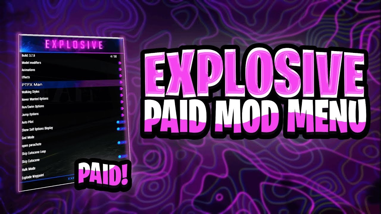 GTA V Explosive MOD MENU