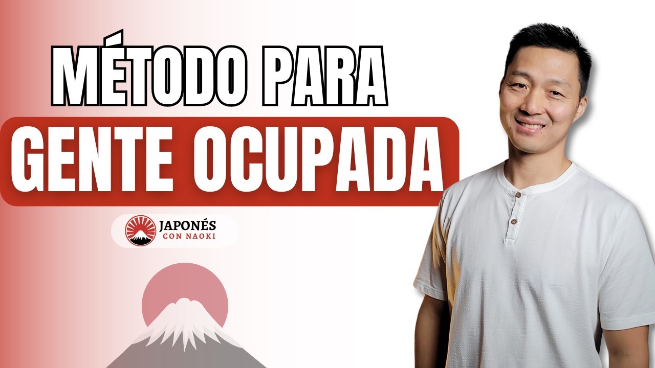 5 TÉCNICAS científicas para hablar JAPONÉS SIN TIEMPO | Método para GENTE OCUPADA