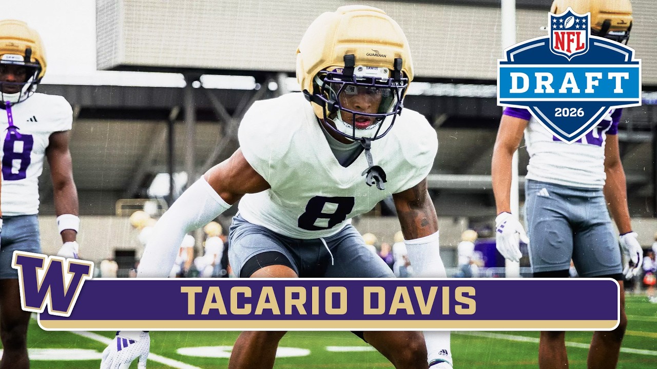 2026 NFL DRAFT HIGHLIGHTS: Tacario Davis | Washington Football