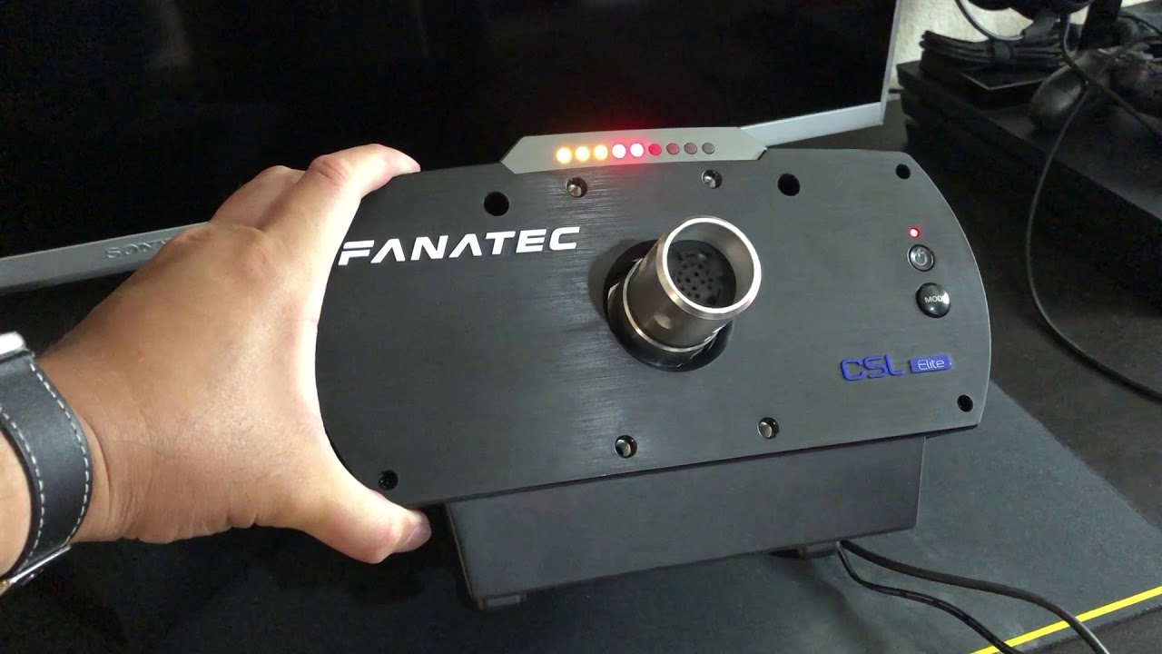 Fanatec CSL Elite Wheel Base + PS4 Initialization Problem
