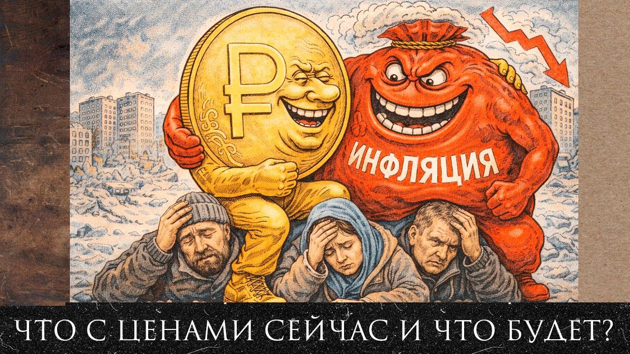 Инфляция в 2026 году / цены и рубль / Почему инфляция официальная отличается от реальной?