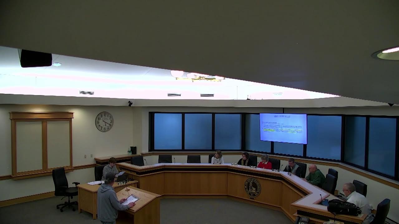 City of Washington Board of Adjustment Meeting 03/02/26