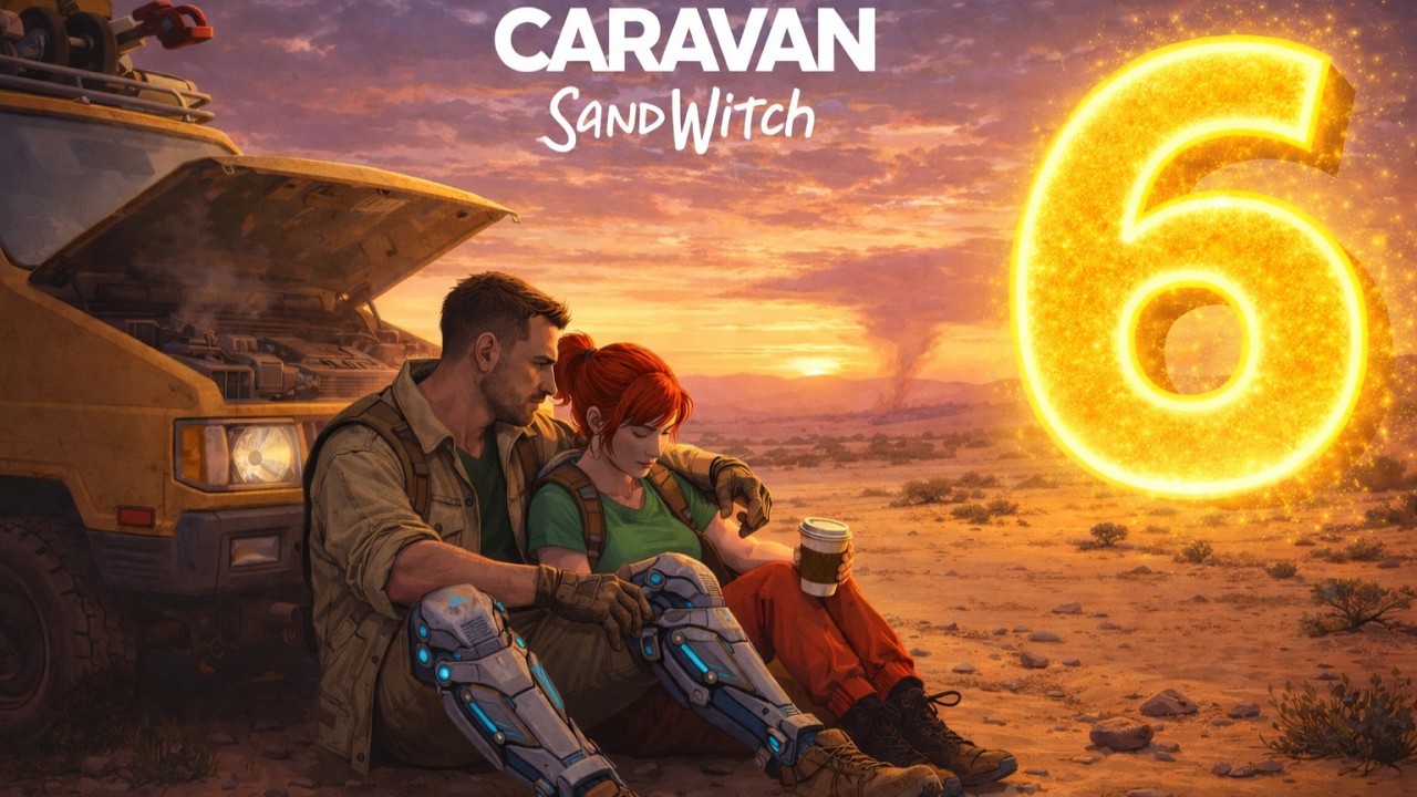 Caravan SandWitch FR Gameplay Walkthrough 1440p – Partie 6 + 2 Fins du jeu !