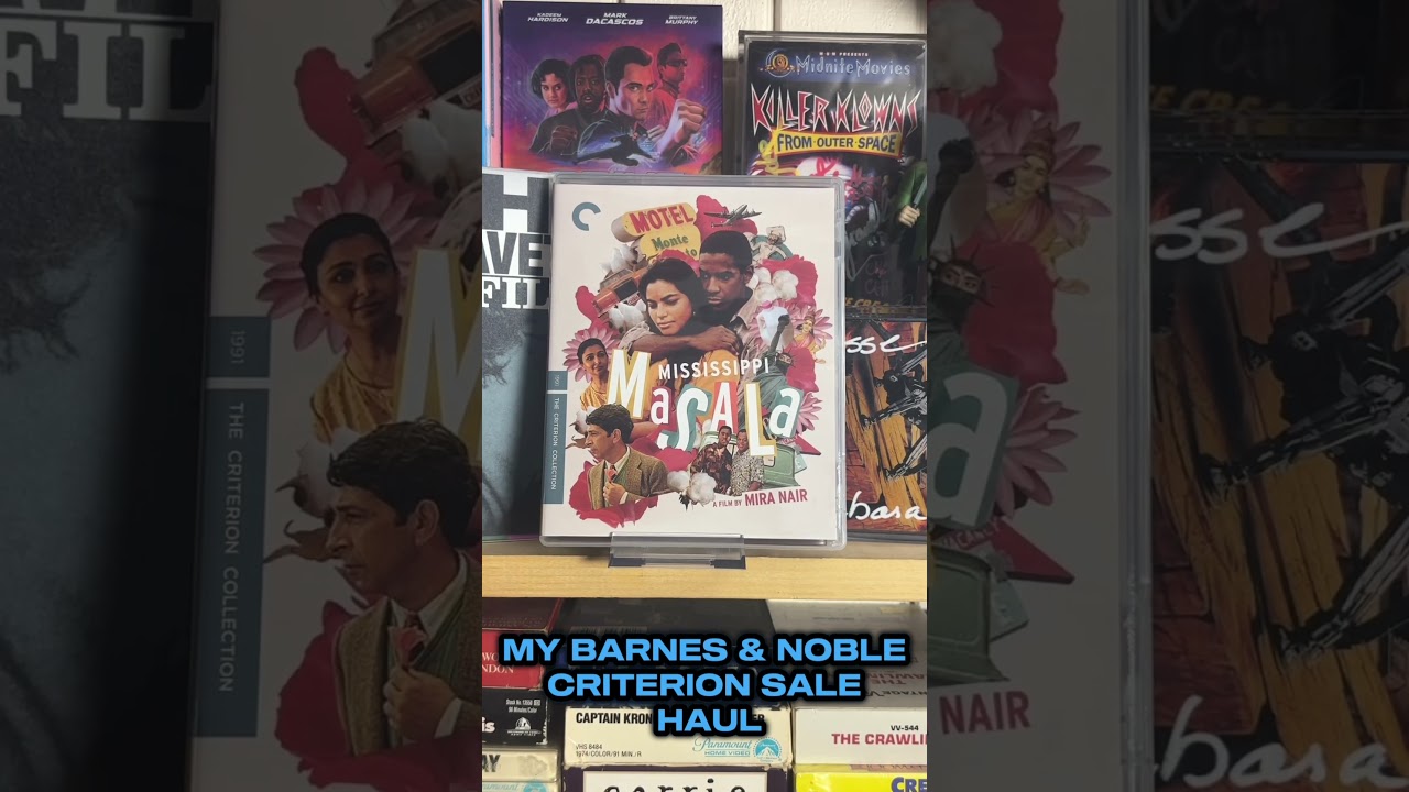 My haul from the November Barnes & Nobles Criterion Sale.