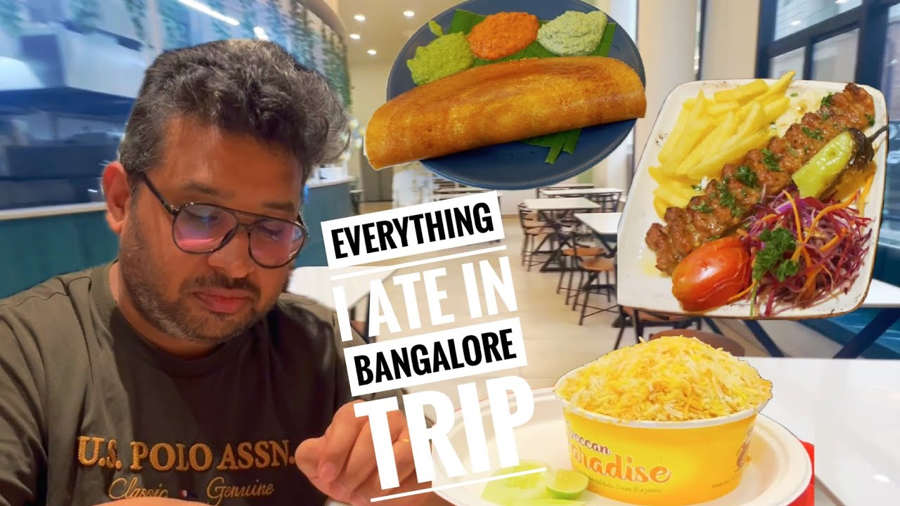 TOP 10 things to try in Bengaluru | Bangalore Food Tour | Whitefield Food | Bangalore's best food