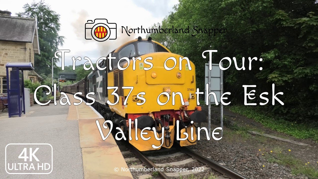 Tractors on Tour - Class 37s on the Esk Valley Line