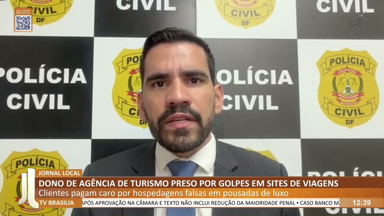 JL - Dono de agência de turismo preso por golpes em sites de viagens