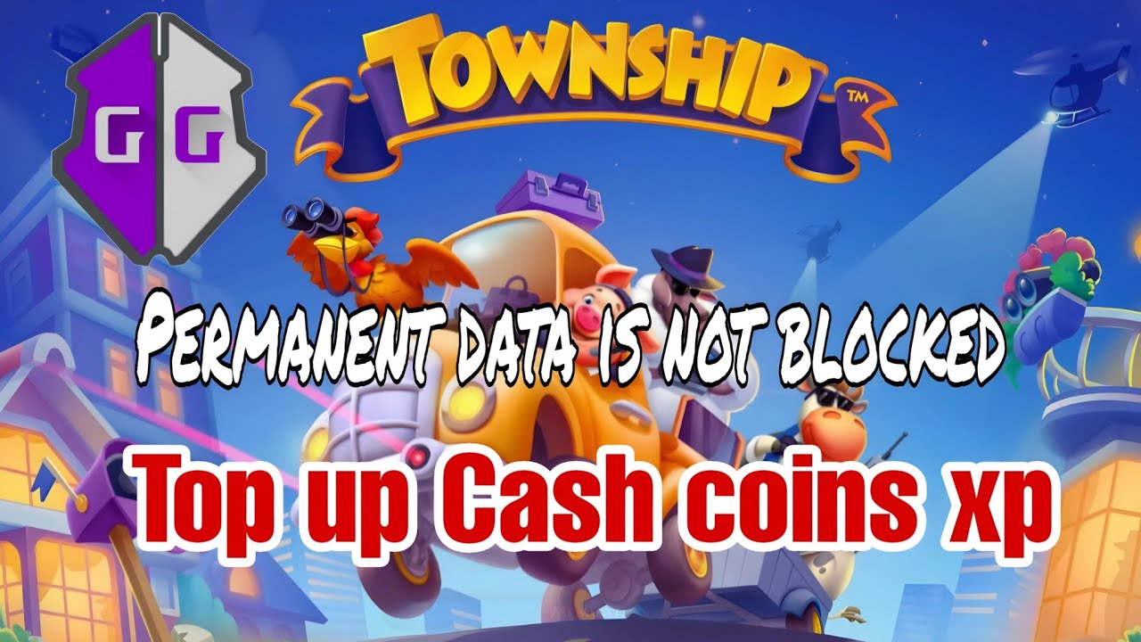 How to top up township v19.0.1 money coins xp using GameGuardian No root