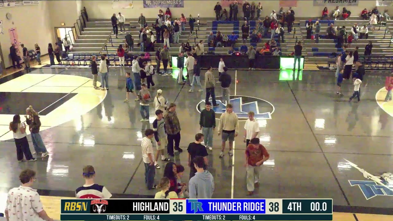 HS Girls Basketball: Thunder Ridge vs. Highland Conference Tournament. Feb. 10, 2026