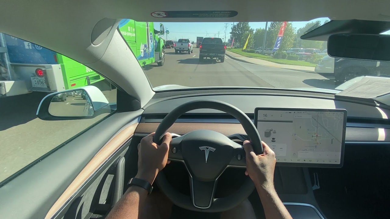 2021 Tesla Model 3 Performance POV Test Drive