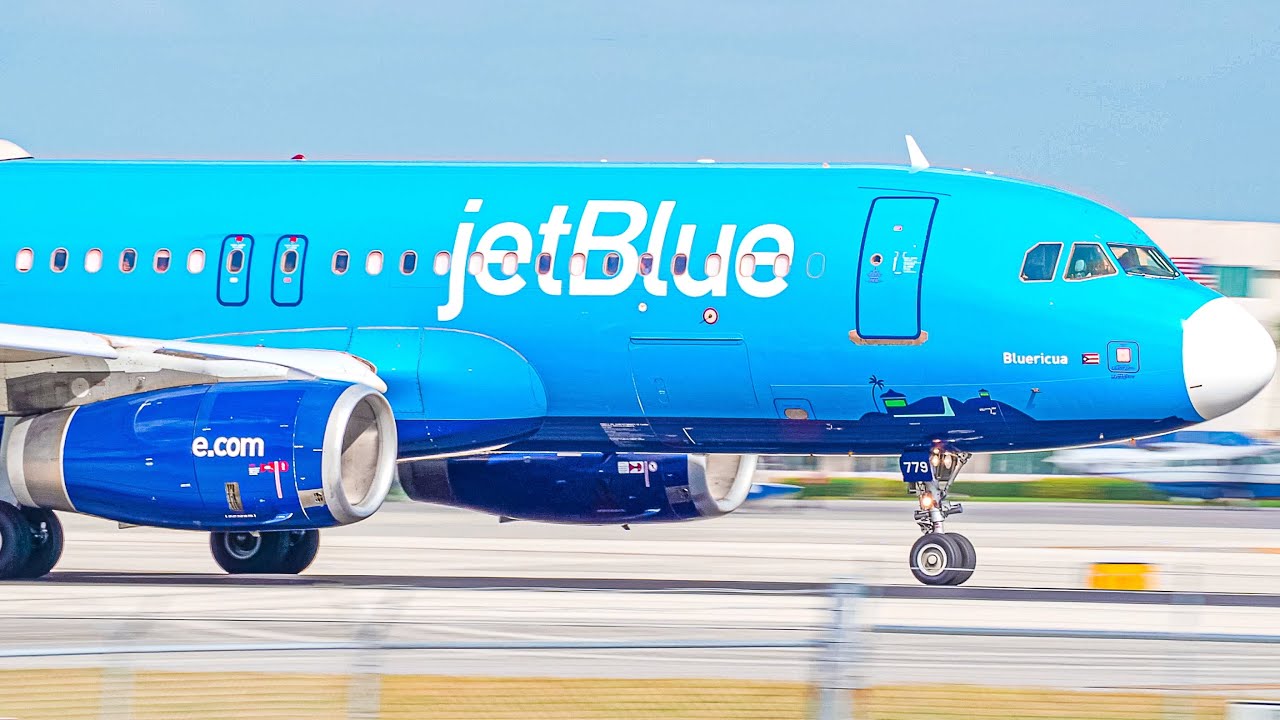 Fort Lauderdale-Hollywood Int'l Airport | Plane Spotting 4K Video - Morning Rush - (FLL/KFLL)