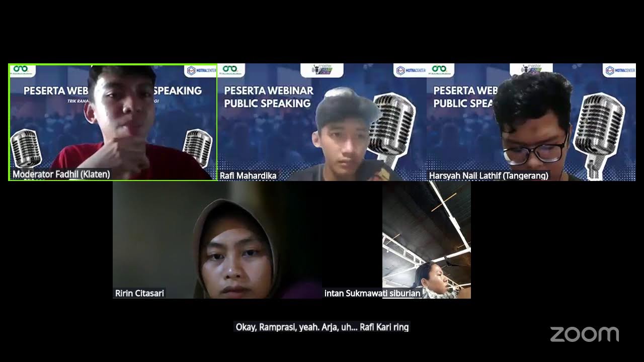Motiva Center's Zoom Meeting