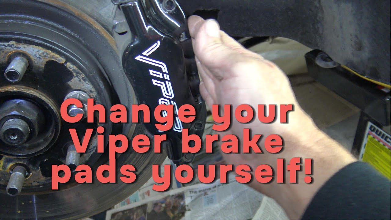 This makes changing your Viper  brake pads difficult!