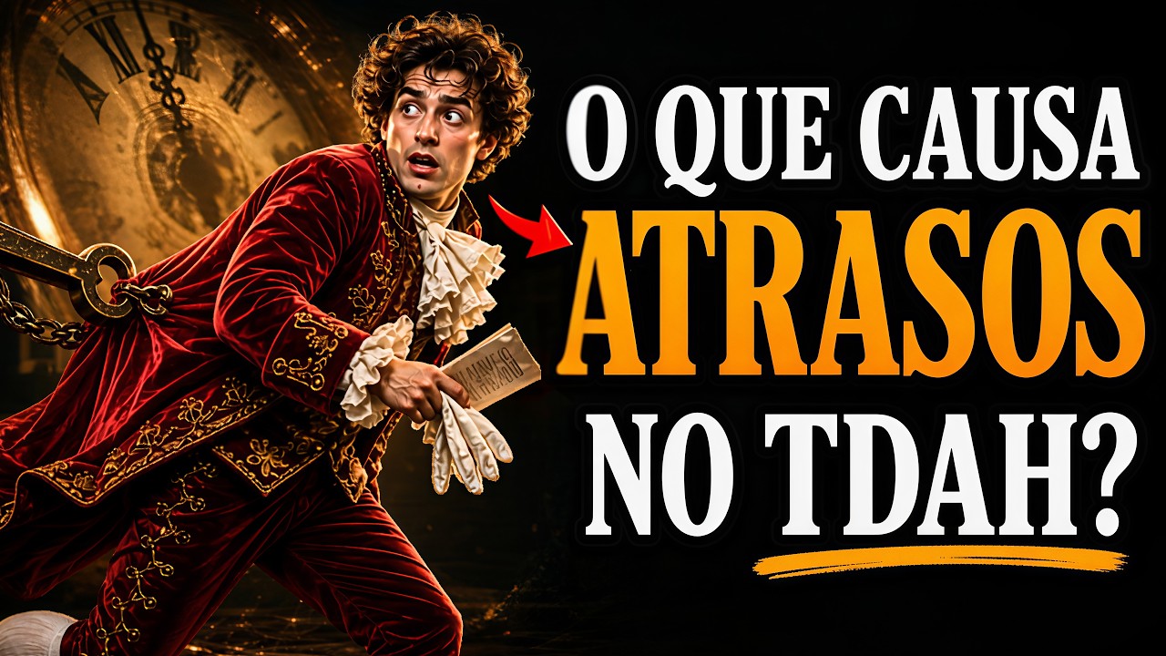 Tem TDAH e vive ATRASADO? A Neurociência ensina como PARAR!
