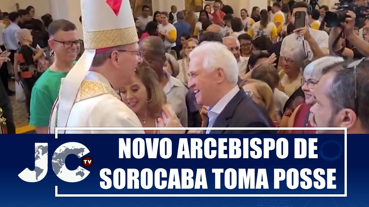 Dom José Roberto Fortes Palau toma posse como Arcebispo de Sorocaba – JCTV – 02/03/26