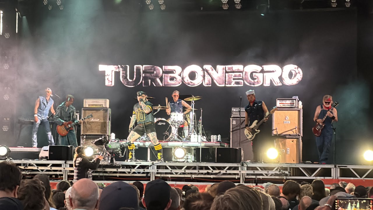 Turbonegro - Live at Stora Scenen, Stortorget, Malmöfestivalen 2025 - Full show