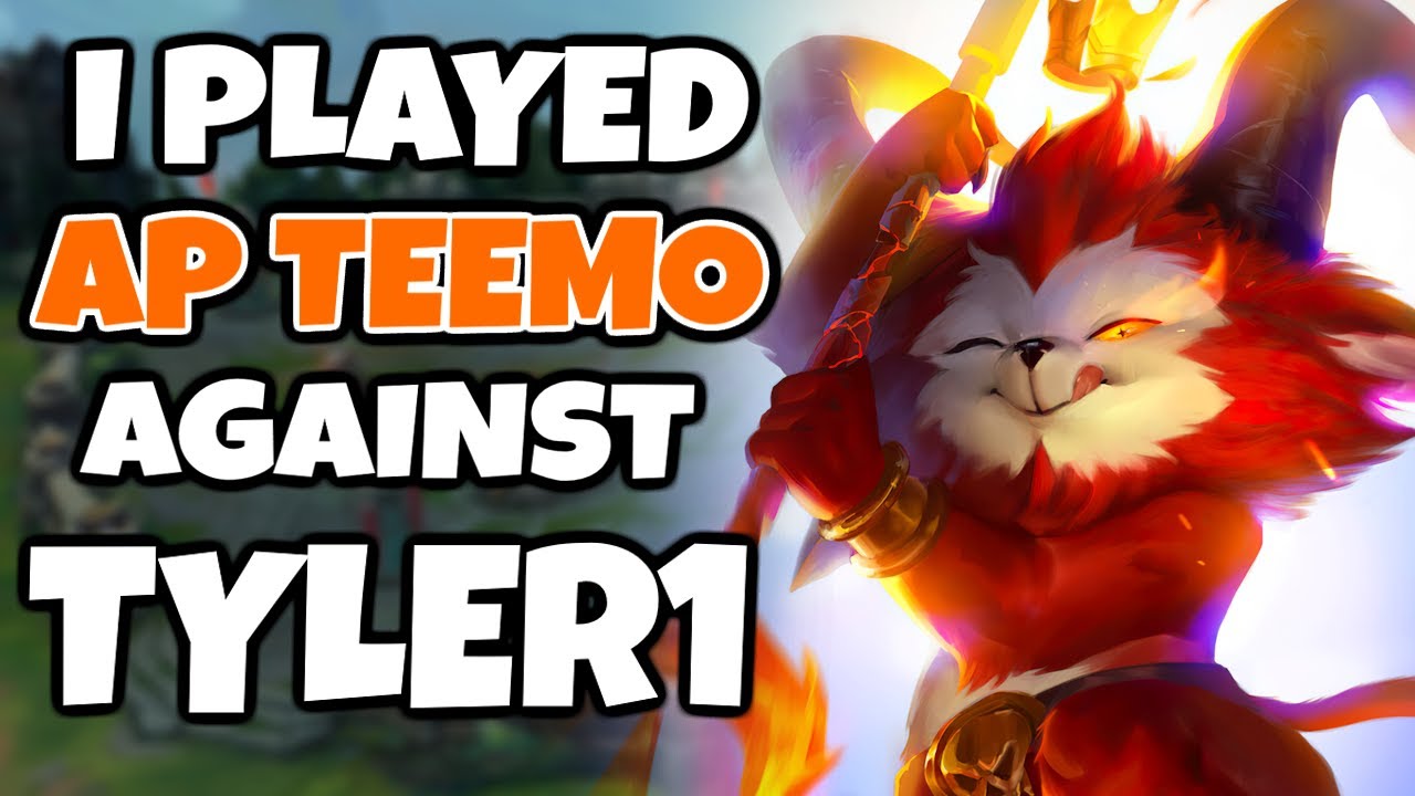 I played AP Teemo Mid against Tyler1 (Sadly he was not mid though) | Pekin Woof