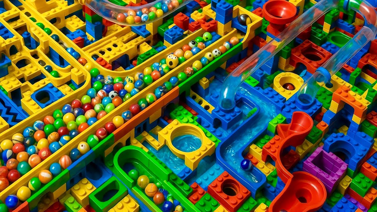 Marble Run Calm Escape ASMR – Нежные непрерывные движения