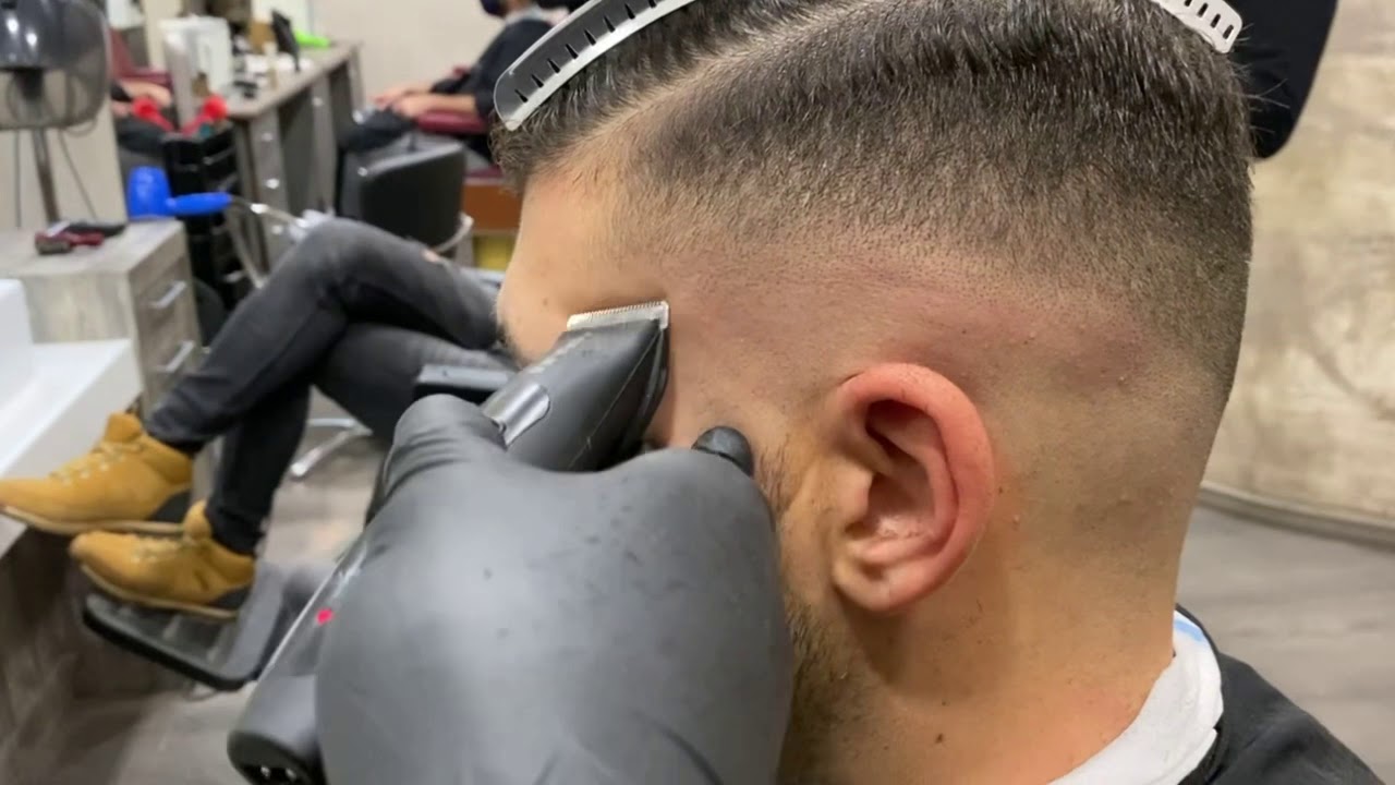 Tagliare i capelli Razor fade / old school tutorial taglio uomo / zero / barber school /parrucchiere