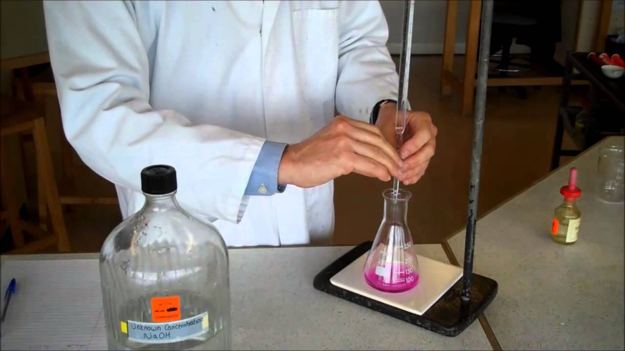 Получение соли из щелочи и кислоты