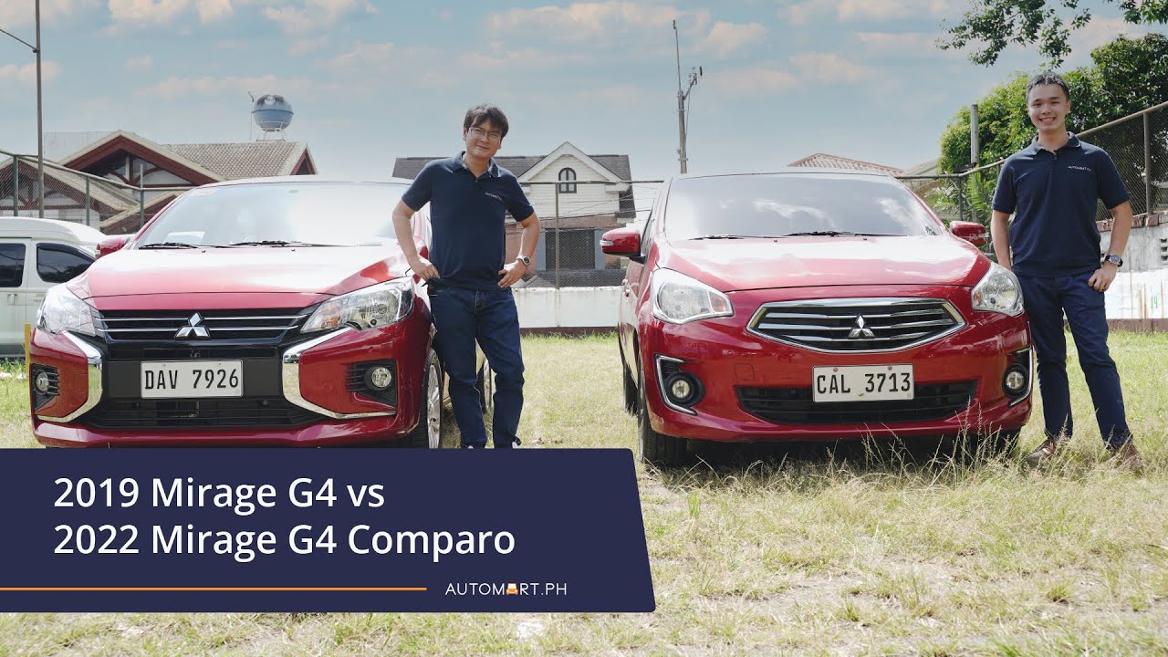2019 Mirage G4 vs 2022 Mirage G4 Comparo