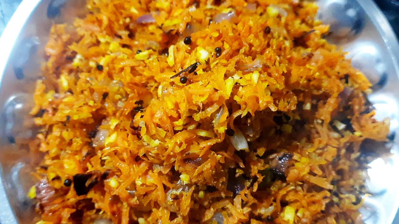 Quick&Healthy Carrot Poriyal|கேரட் பொரியல் எளிமையான முறையில்#CarrotPoriyal#sbo #sbotvm #workfromhome