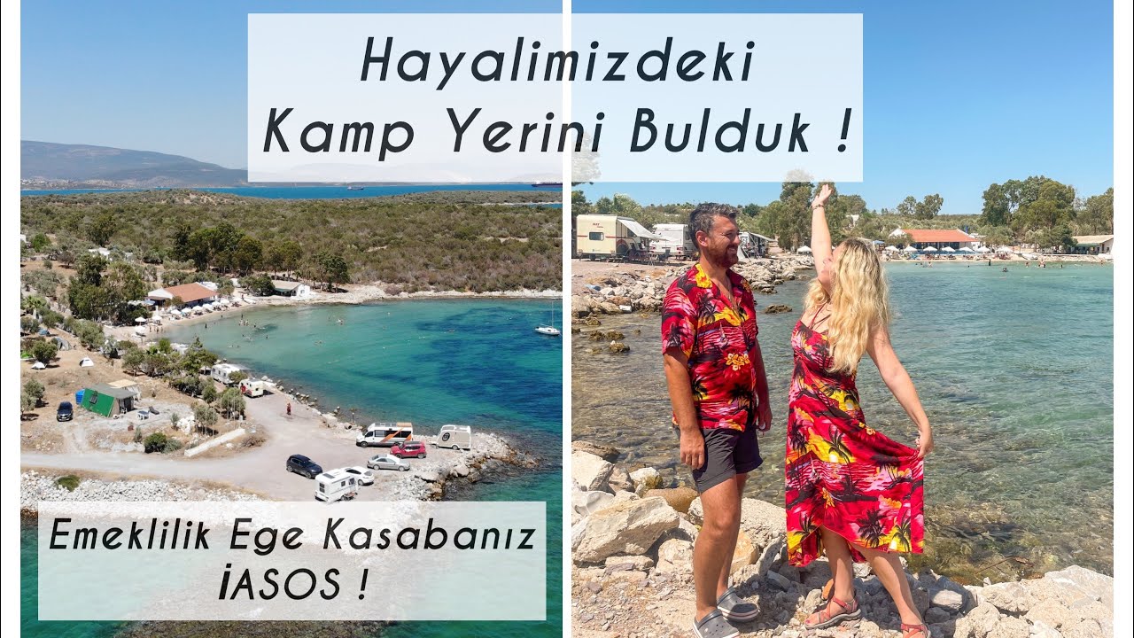 EFSANE Bir Kamp Yeri Bulduk ! İasos Beyaz Mavi Kamp | Az Bilinen Balıkçı Kasabası MUĞLA KIYIKIŞLACIK