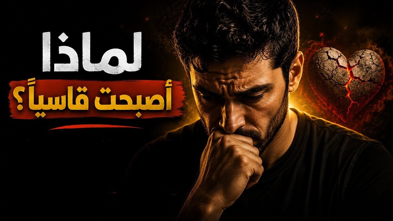 لماذا أصبحت قاسياً؟ الحقيقة التي ستصدمك عن قلبك المُنهك