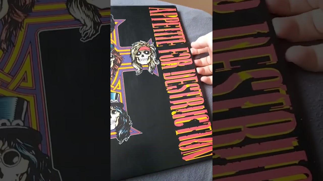 Guns N Roses Appetite For Destruction Gramofonska Ploča