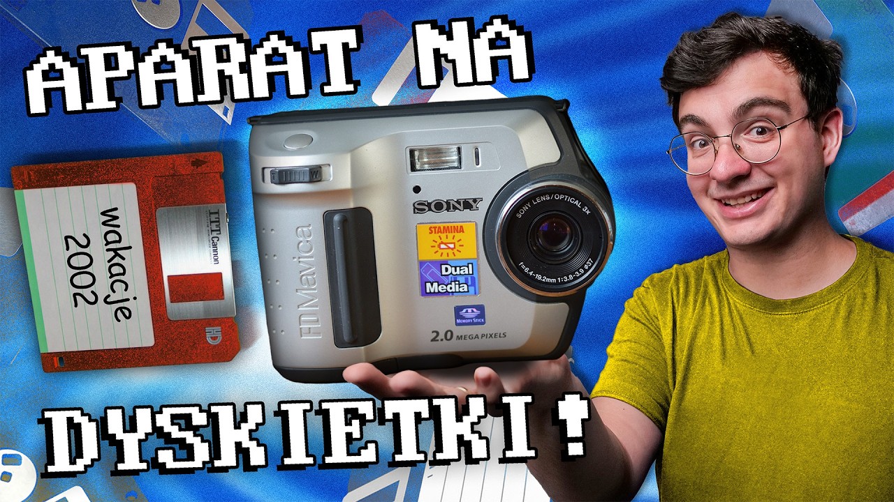 Kupiłem aparat na DYSKIETKI