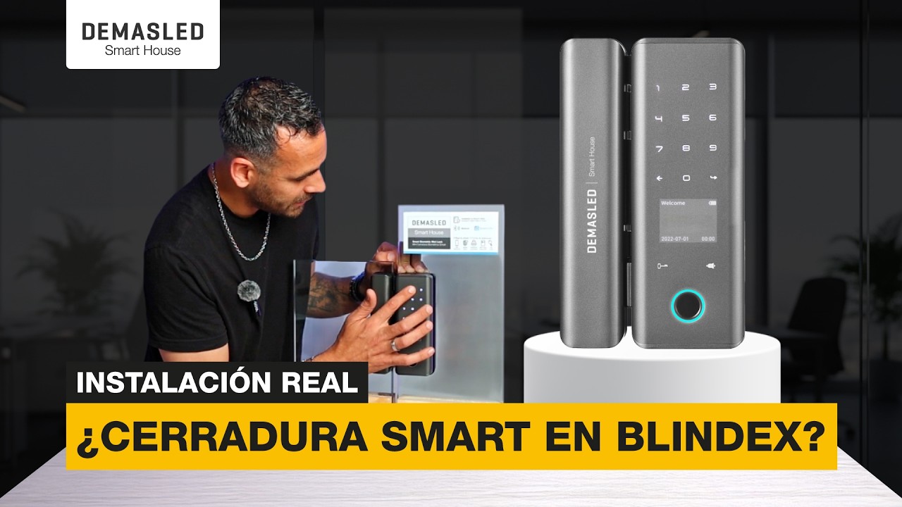 Cerradura Inteligente para Vidrio | Unboxing y Configuración Completa