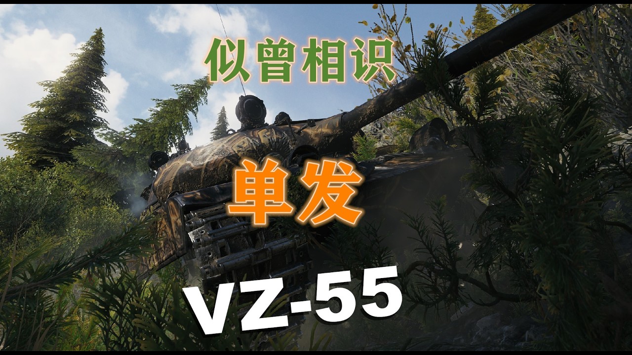 【坦克世界】单发VZ-55 万伤游走