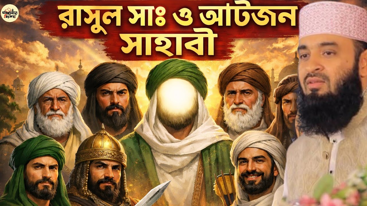 রাসূল (সা.) ও আট সাহাবীর হৃদয়ছোঁয়া ঘটনা | বদলে যাবে আপনার ঈমান