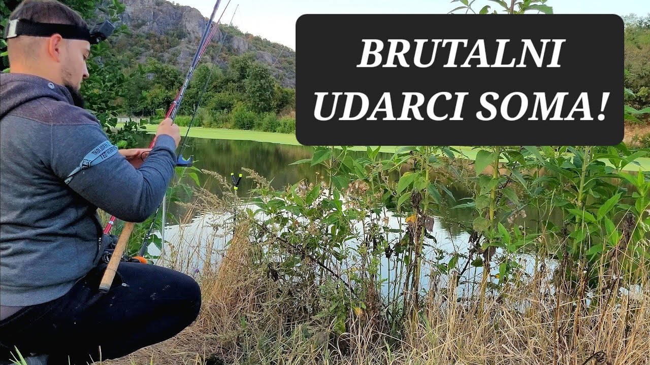 NEVEROVATAN UDARAC! Pecanje Soma na Gliste (Dubinski Ribolov na Ibru)