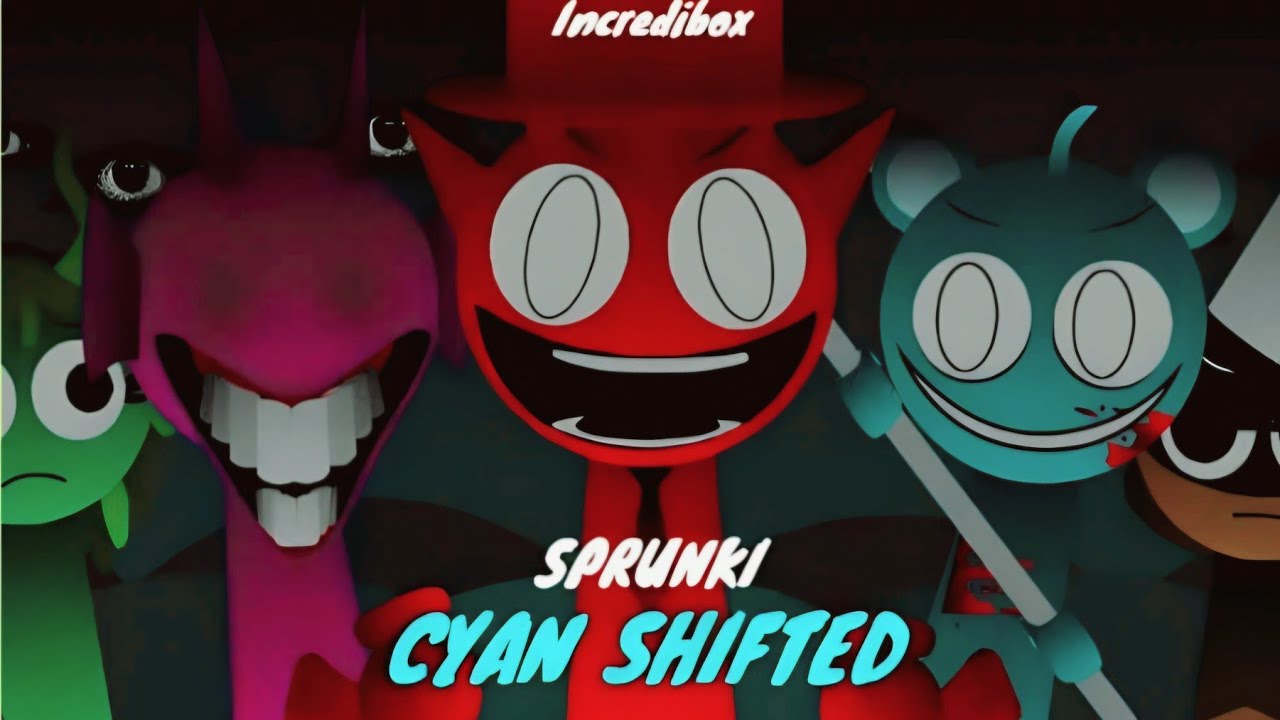 This Sprunki Cyan Shifted Mod Is Absolutely Insane 😵‍💫 