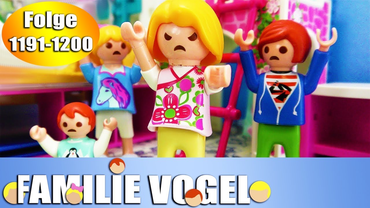Playmobil Filme Familie Vogel: Folge 1191-1200 | Kinderserie | Videosammlung Compilation Deutsch