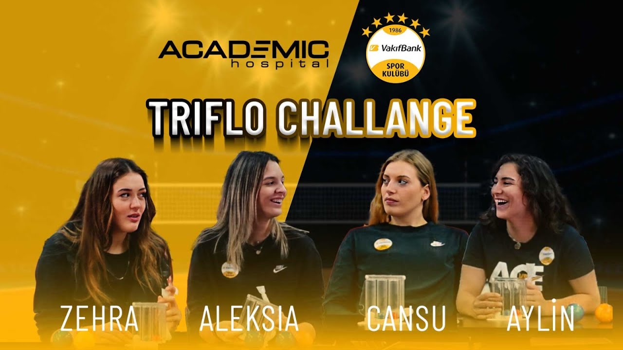 VakıfBank Oyuncuları Triflo Challenge'da Yarışıyor!