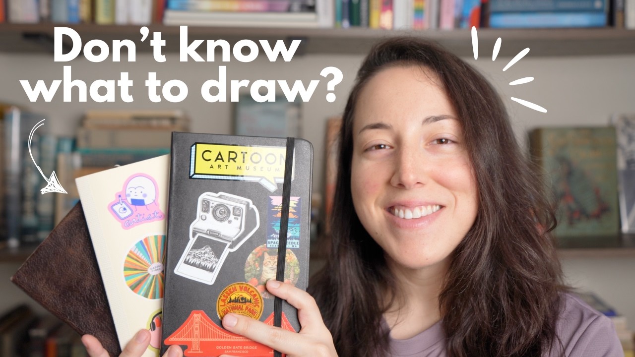 Here are 12 ways to fill your sketchbook ✍️