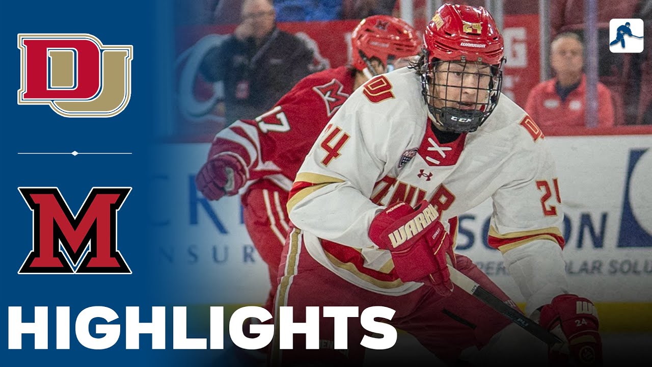 Denver vs Miami | NCAA College Hockey | Highlights - December 05, 2025