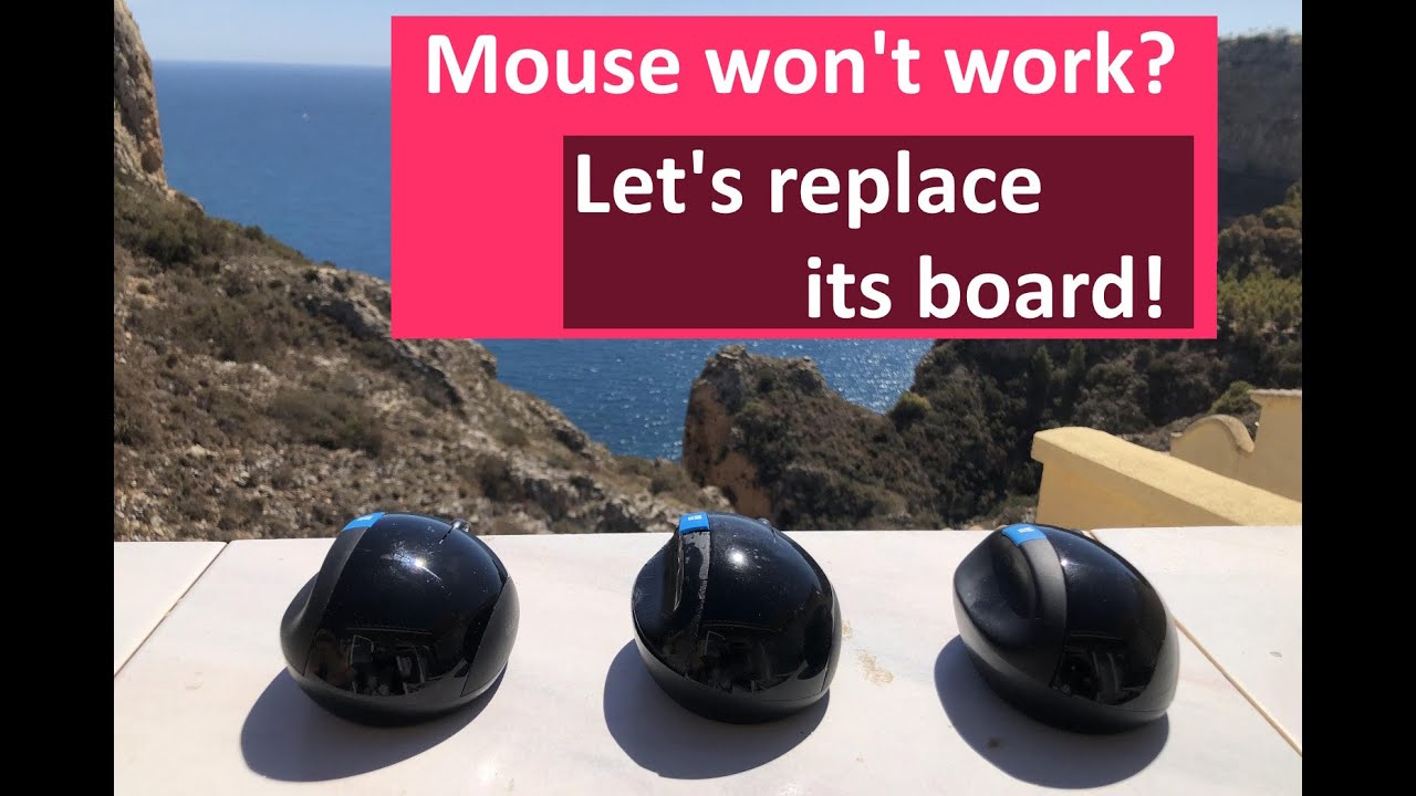 Miscrosoft Sculpt Ergonomic Mouse - disassembling and motherboard replacement