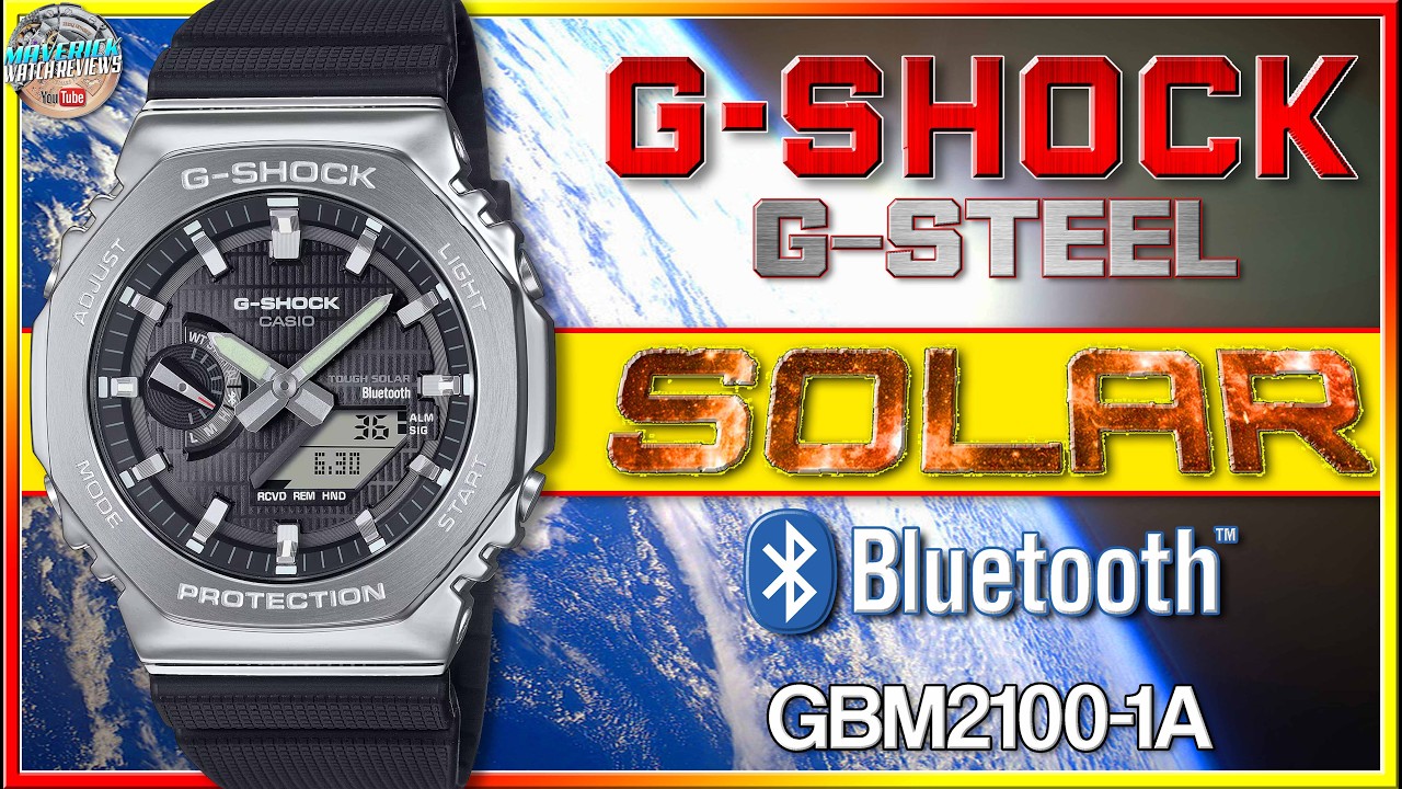 The Perfect Watch? Almost! | G-Shock G-Steel 200m Solar Bluetooth GBM2100-1A