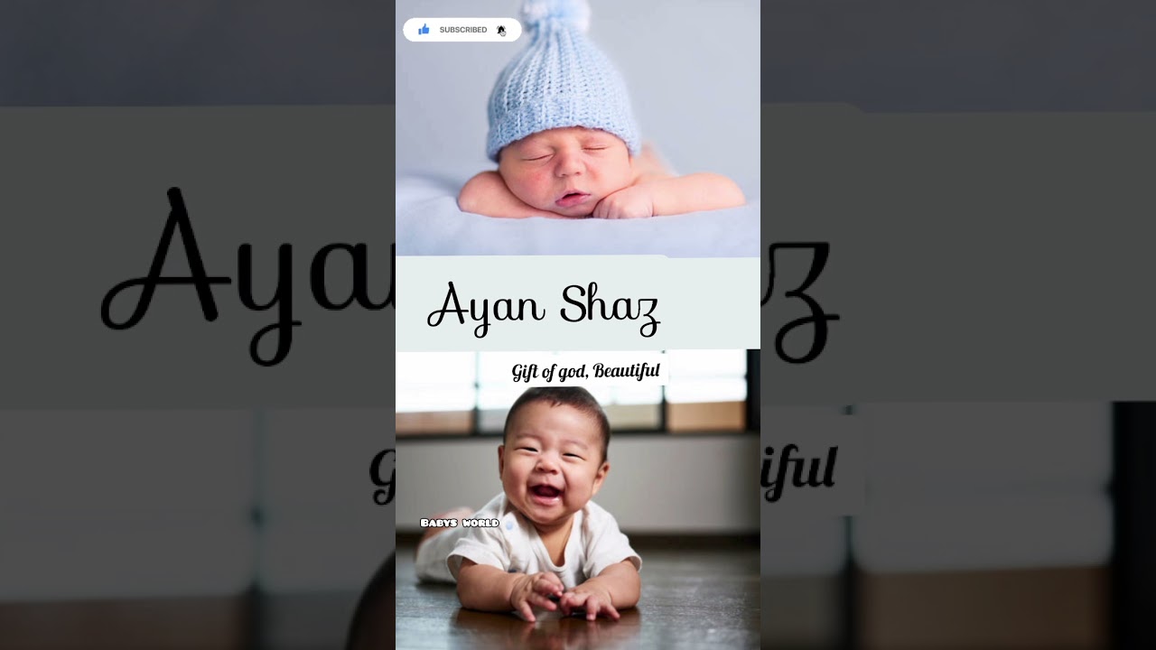double names for boys with A / Islamic boy names starting letter A/ Trending modern muslim boys name