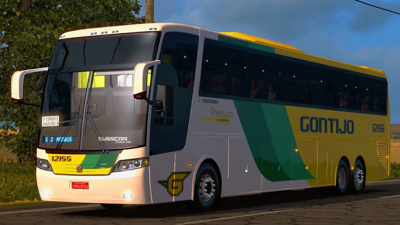SIMULAÇÃO ao EXTREMO #83 - QUASE um GRAVE ACIDENTE NA BR-116 l ETS2 MOD BUS JUMBUS 360
