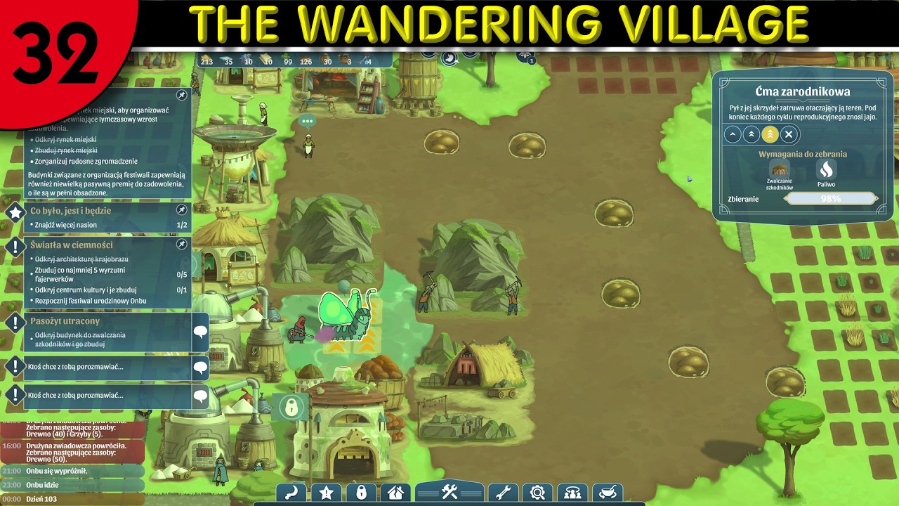 (32) THE VANDERING VILLAGE = Gameplay 4K 60 FPS