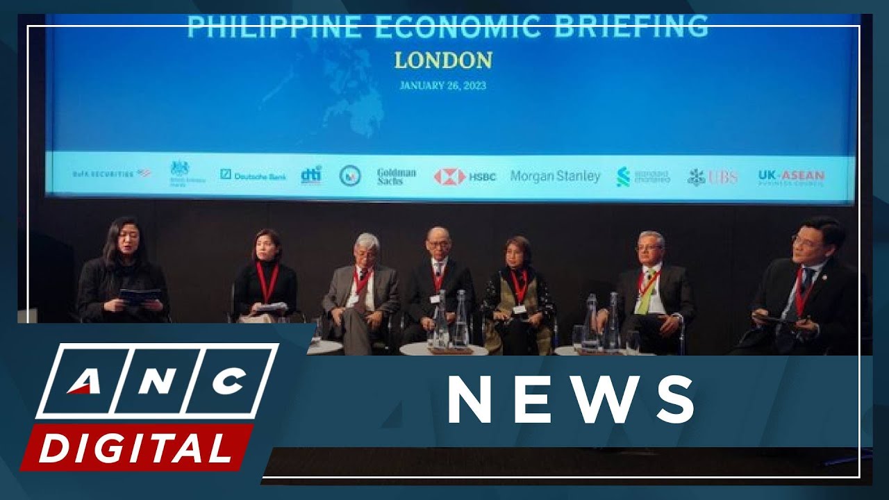 WATCH: PH economic managers hold economic briefing in London | ANC