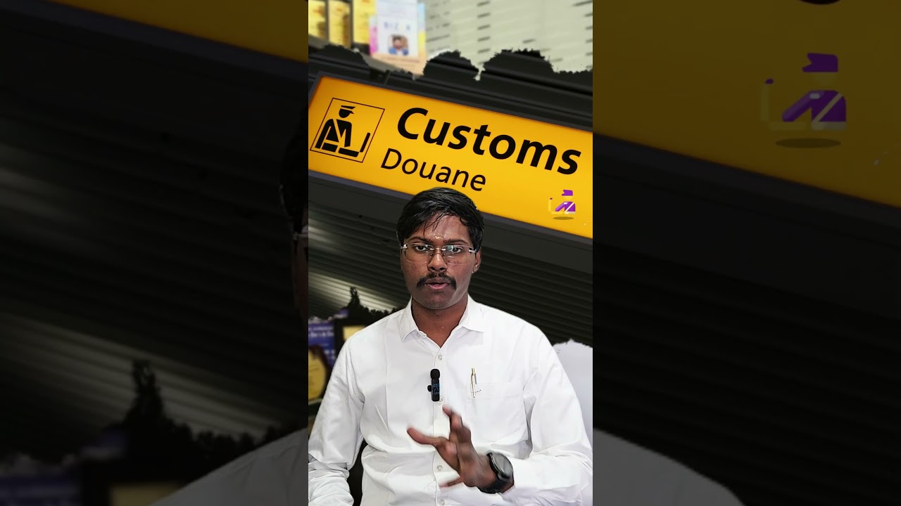 Customs Duty on Gold 🪙❓| Duty-Free Allowance | In Tamil | #goldjewellery #import