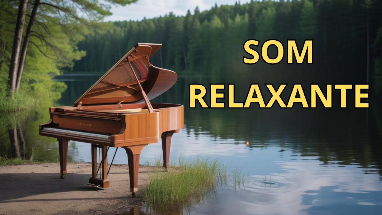 Sinta a Paz: Cachoeira e Piano Suave Para Relaxar Agora