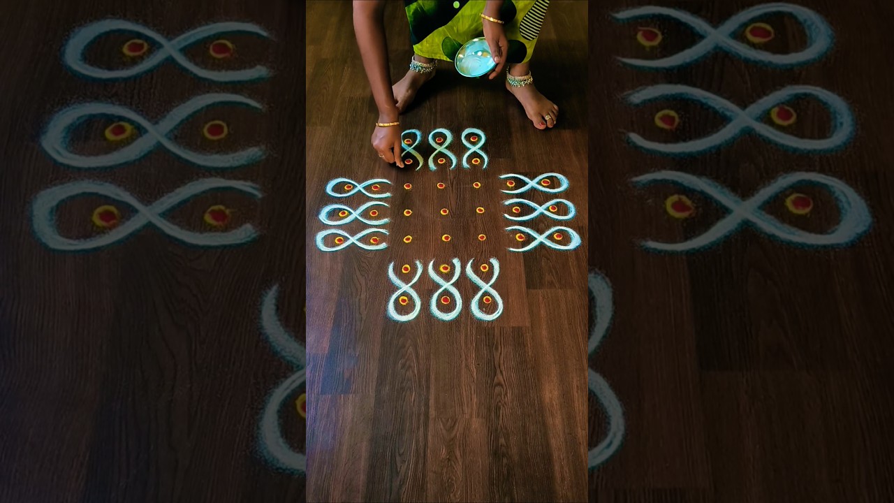 குட்டி கோலம் daily rangoli kolam designs #trending#viralvideo#shorts#shortsfeed#youtubeshorts#yt