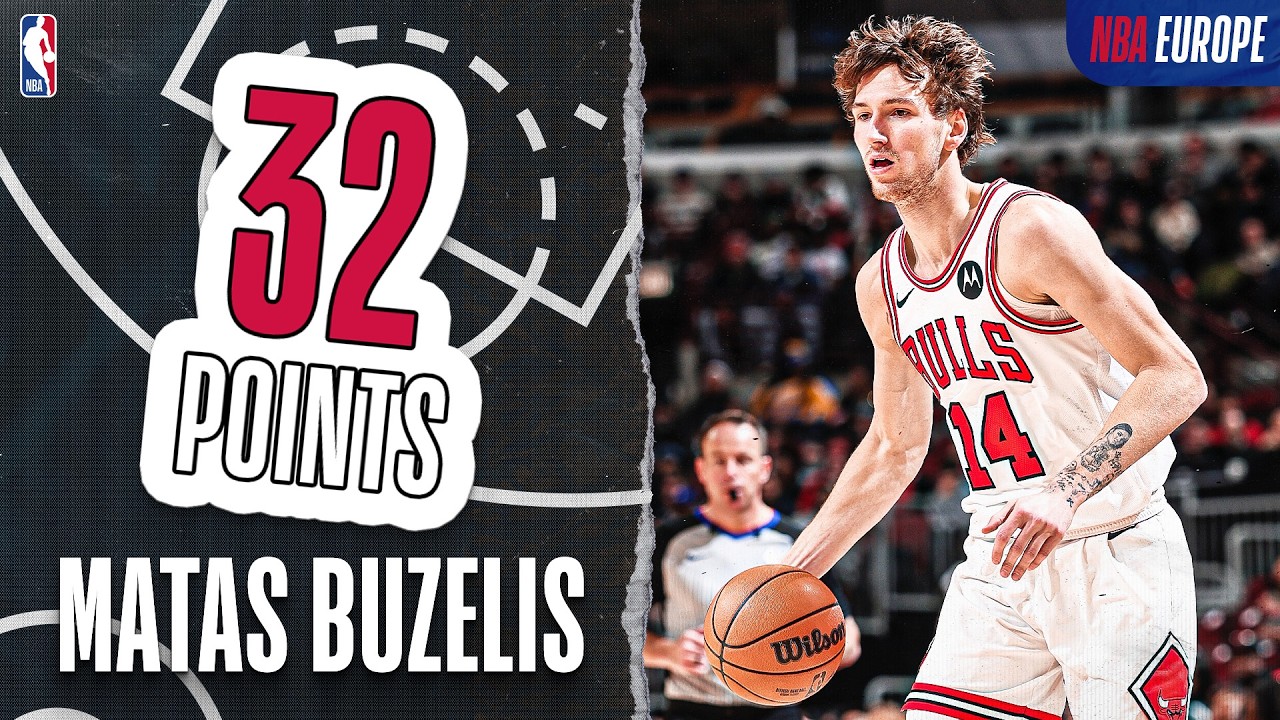 Matas Hits NEW CAREER HIGH 🤩 Buzelis' Best Moments v Hornets