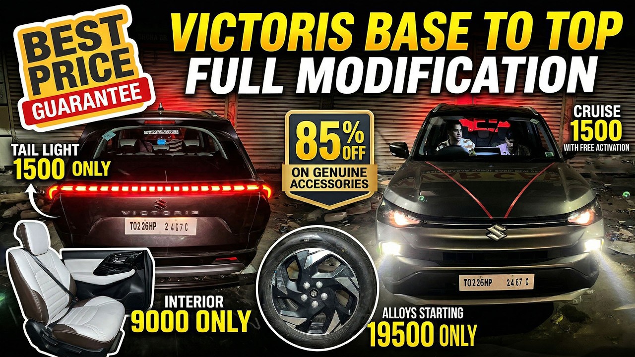 victoris modified | victoris base to top | maruti victoris modification